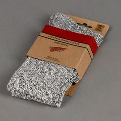 Red Wing ShoesCotton Rag chaussettes noir blancchaussettesBritish Parts Lucerne