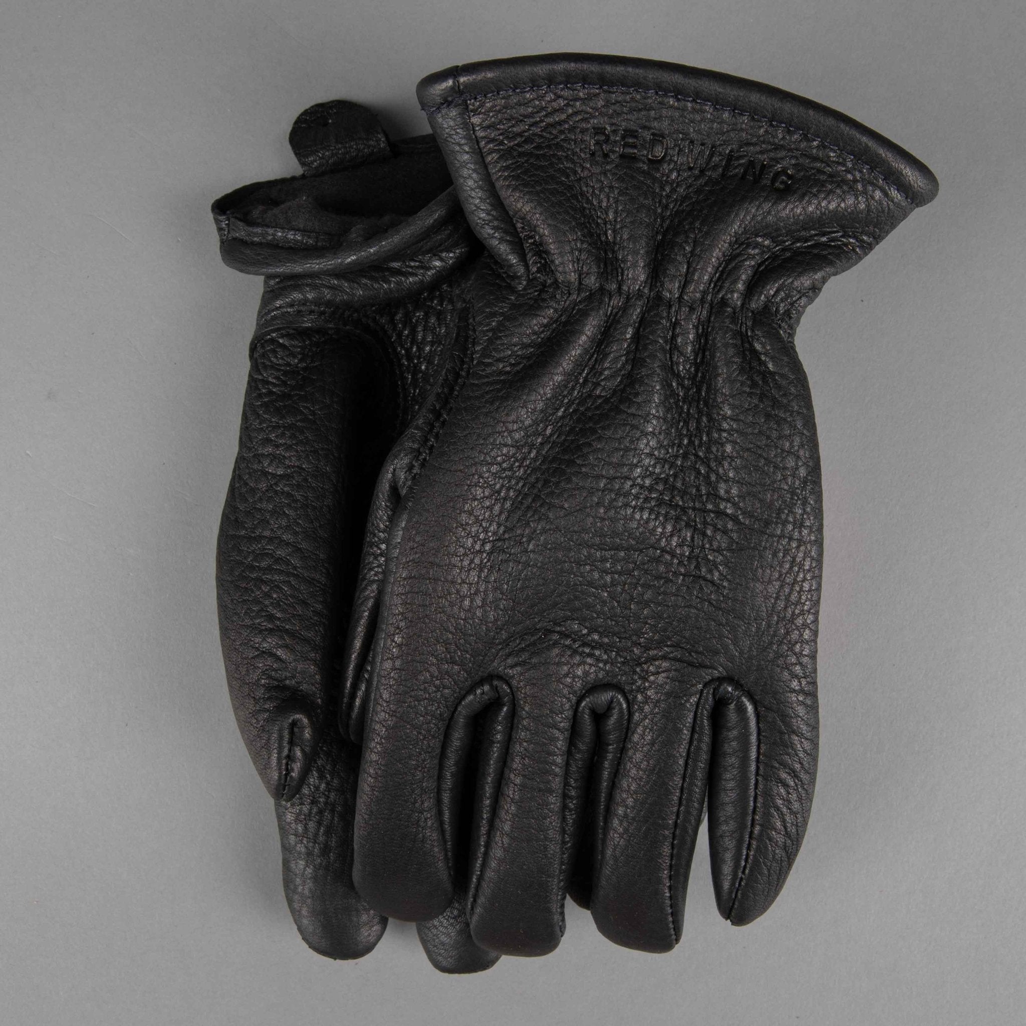 Red Wing ShoesGants en cuir doublés noirGantsBritish Parts Luzern