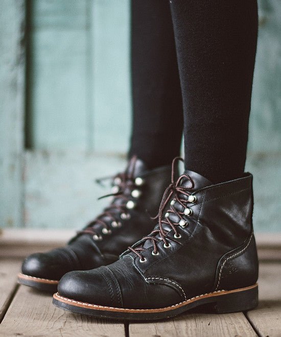 Red Wing ShoesIron Ranger 3366 Black Boundary Chaussures pour femmesChaussures British Parts Lucerne