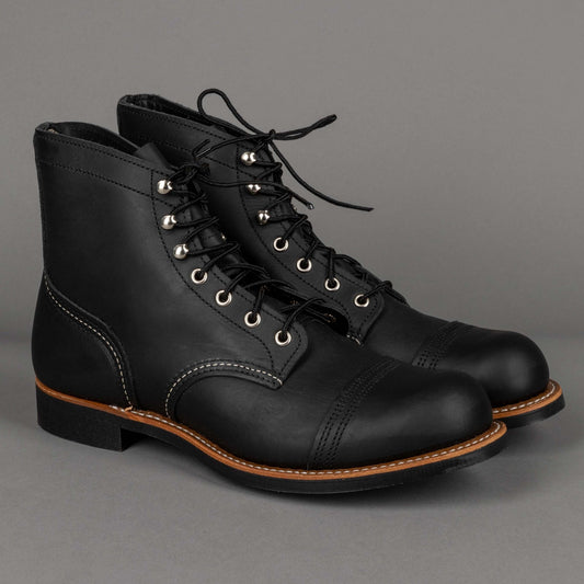 Red Wing ShoesIron Ranger 8084 Black Harness Chaussures pour hommesChaussures British Parts Lucerne