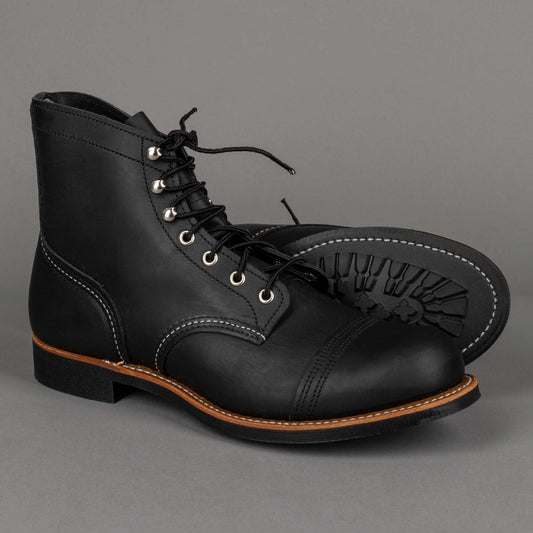 Red Wing ShoesIron Ranger 8084 Black Harness Chaussures pour hommesChaussures British Parts Lucerne