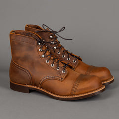 Red Wing ShoesIron Ranger 8085 Copper Rough & Tough Chaussures pour hommesChaussures British Parts Lucerne