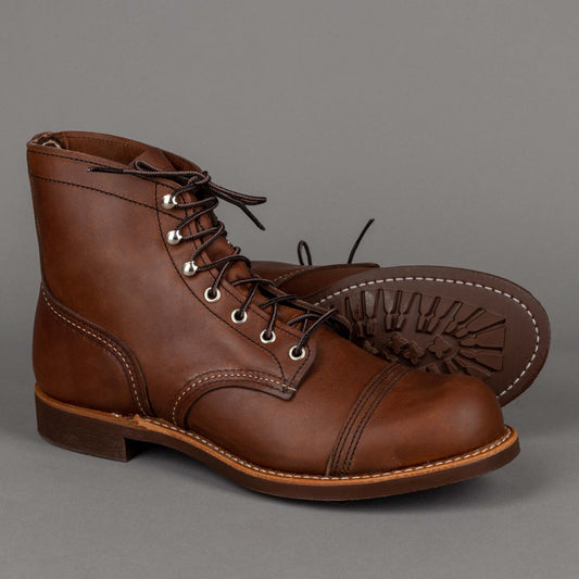 Red Wing ShoesIron Ranger 8111 Amber Harness Chaussures pour hommesChaussures British Parts Lucerne