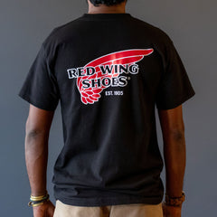 Red Wing ShoesLogo T-shirt noirT-shirtBritish Parts Luzern