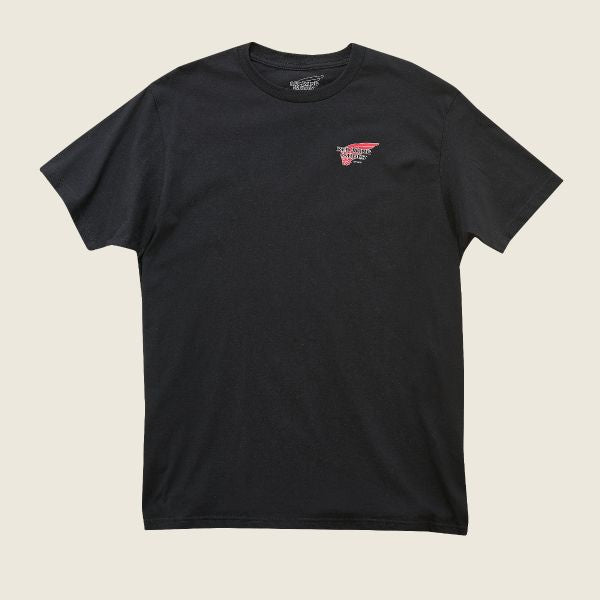 Red Wing ShoesLogo T-shirt noirT-shirtBritish Parts Luzern