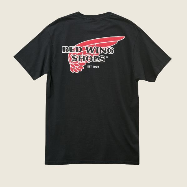 Red Wing ShoesLogo T-shirt noirT-shirtBritish Parts Luzern