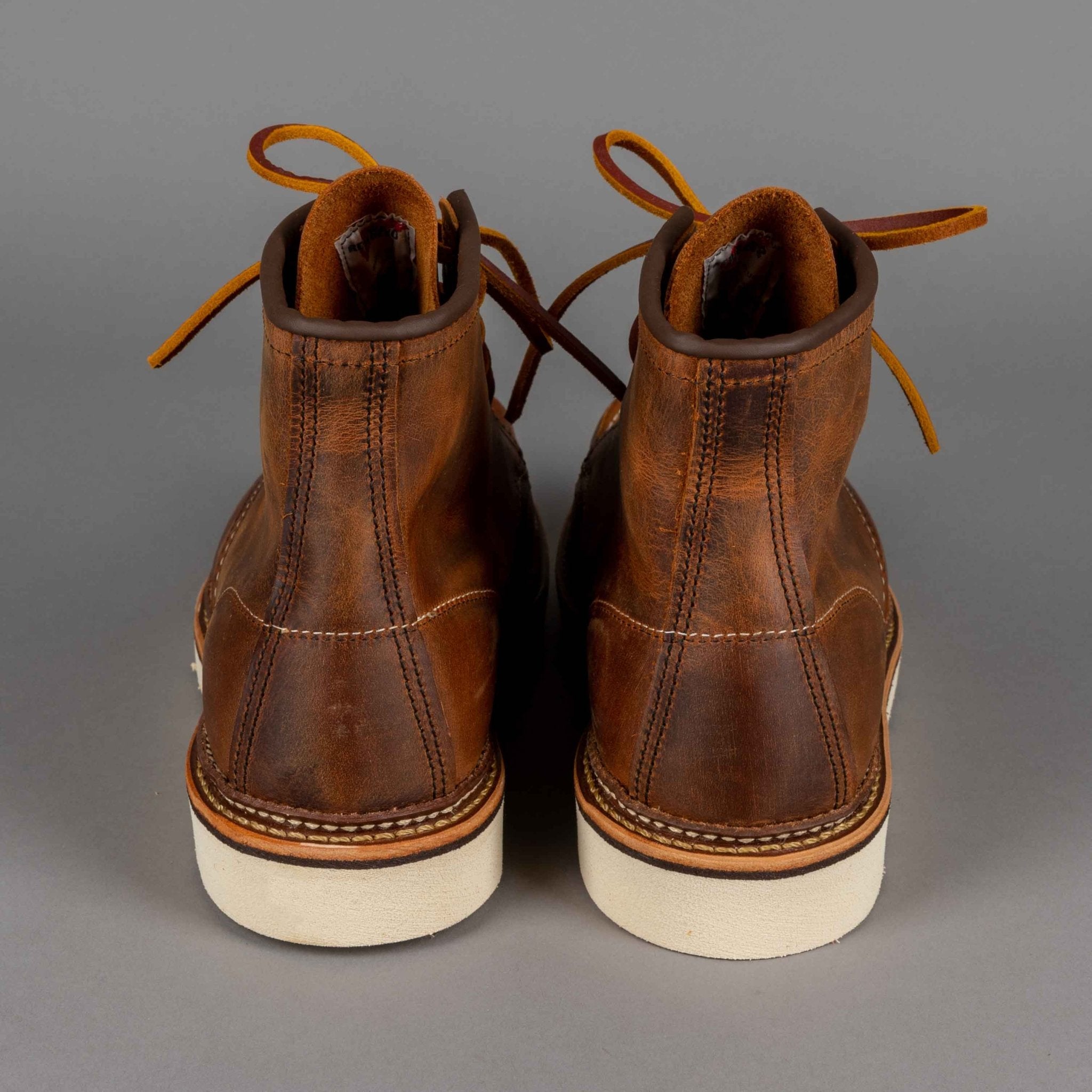 Red Wing ShoesMoc Toe 1907 Copper Rough & Tough Chaussures pour hommesChaussures British Parts Lucerne