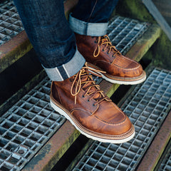 Red Wing ShoesMoc Toe 1907 Copper Rough & Tough Chaussures pour hommesChaussures British Parts Lucerne