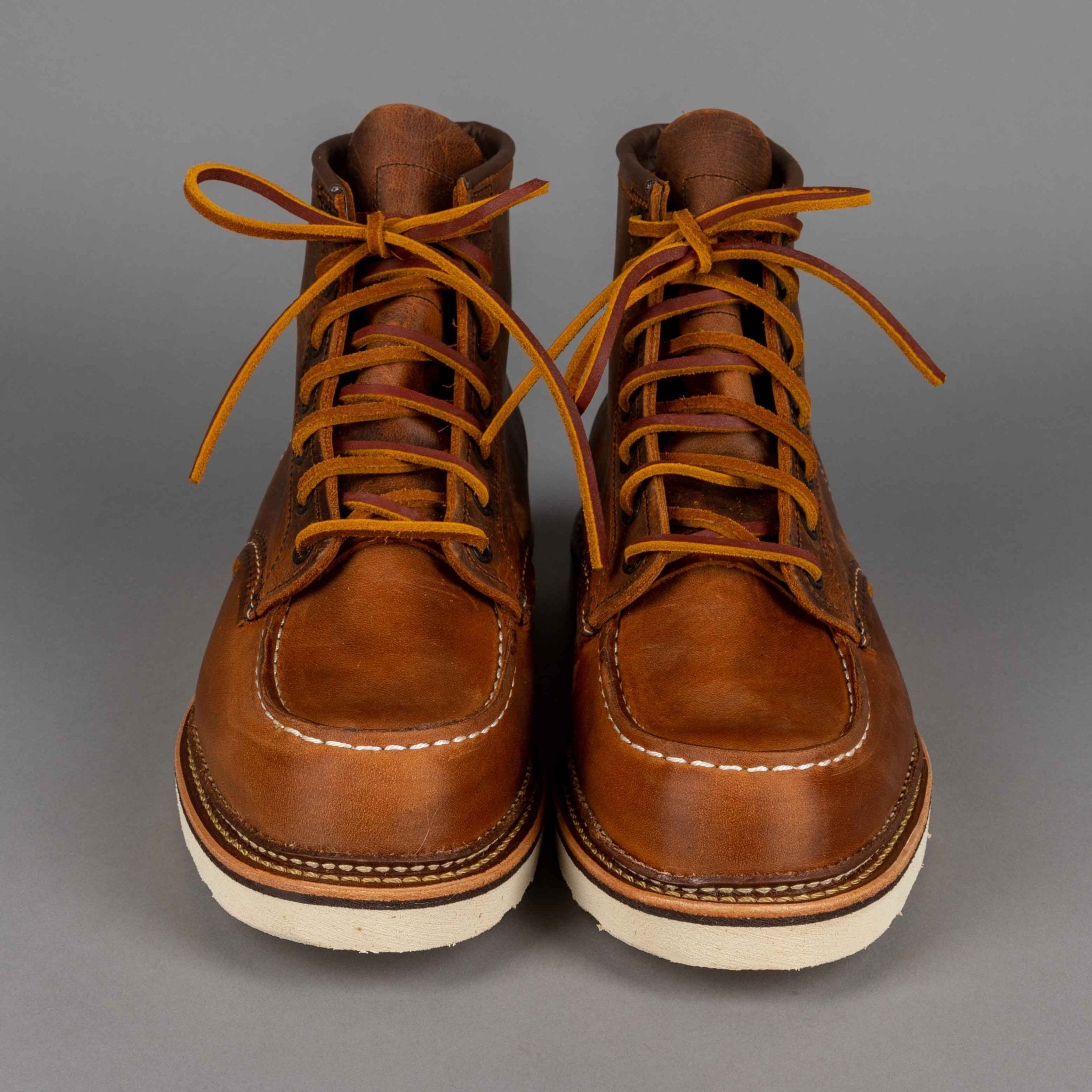Red Wing ShoesMoc Toe 1907 Copper Rough & Tough Chaussures pour hommesChaussures British Parts Lucerne