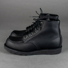 Red Wing ShoesMoc Toe 8074 Noir PrairieChaussures pour hommesBritish Parts Luzern