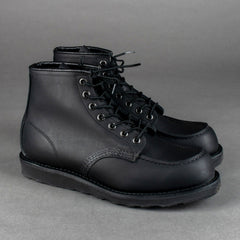 Red Wing ShoesMoc Toe 8074 Noir PrairieChaussures pour hommesBritish Parts Luzern