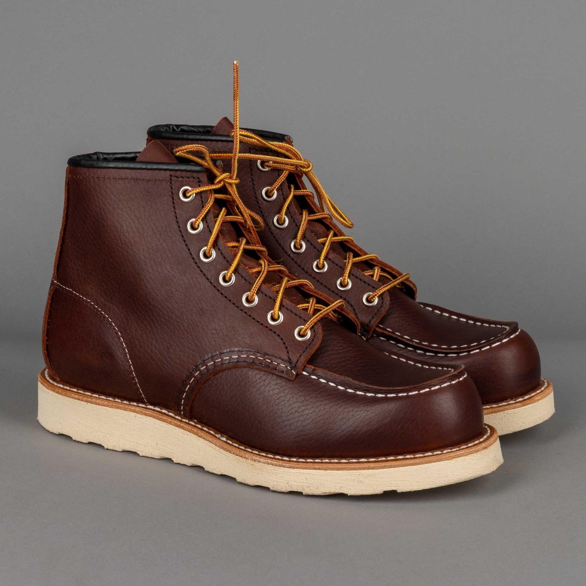 Red Wing ShoesMoc Toe 8138 Briar Oil Slick Leather Chaussures pour hommesChaussures British Parts Luzern