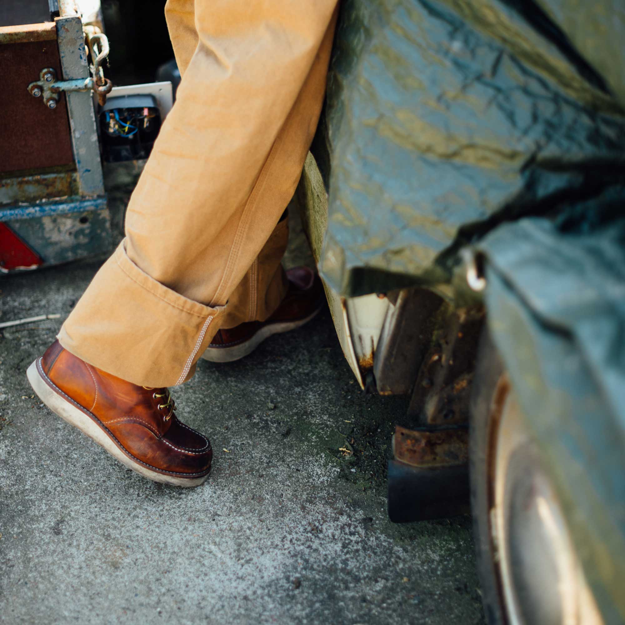 Red Wing ShoesMoc Toe 875 Oro Legacy Chaussures pour hommesChaussures British Parts Lucerne