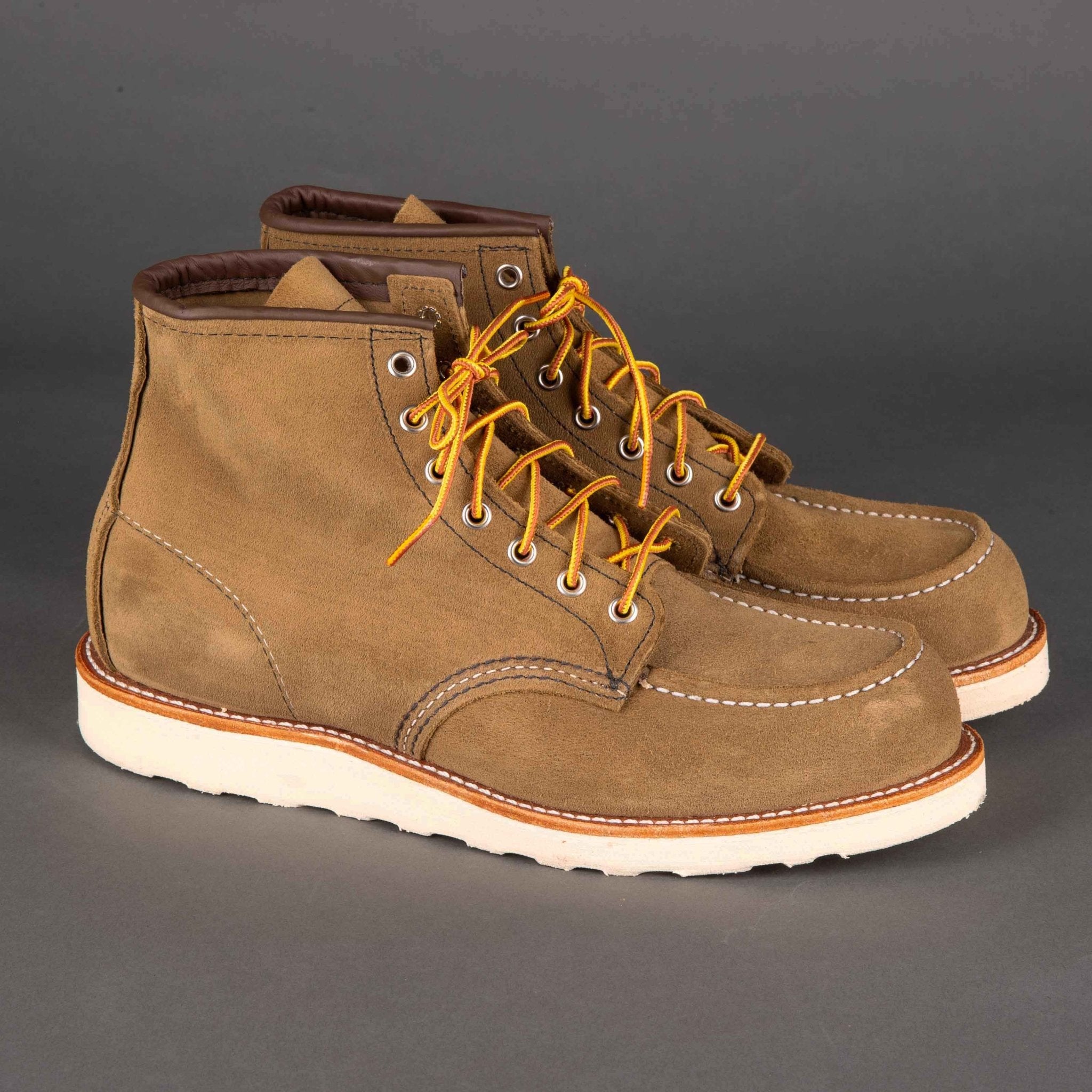 Chaussures Hommes Red Wing ShoesMoc Toe 8881 Olive Mohave LeatherChaussuresBritish Parts Luzern