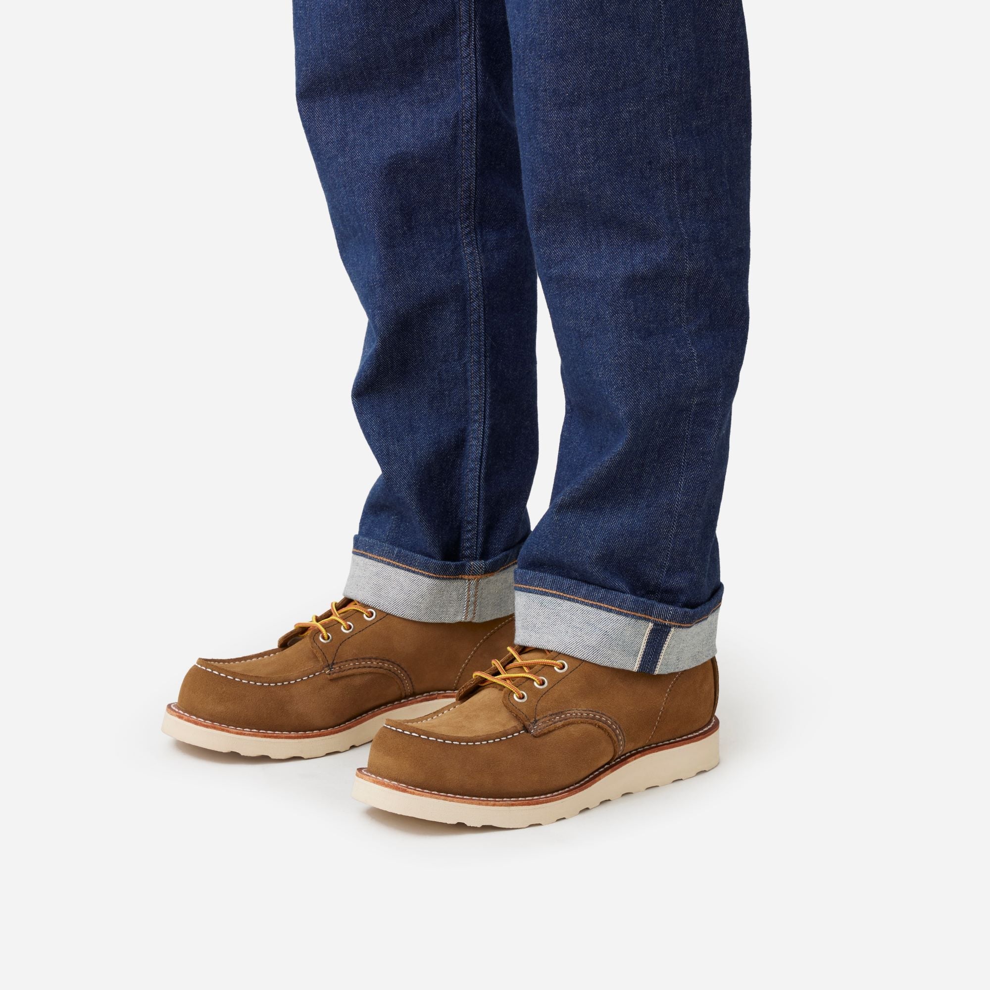 Chaussures Hommes Red Wing ShoesMoc Toe 8881 Olive Mohave LeatherChaussuresBritish Parts Luzern