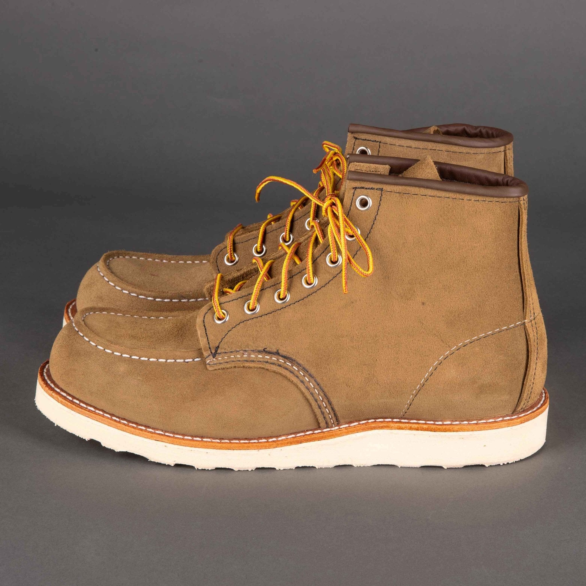 Chaussures Hommes Red Wing ShoesMoc Toe 8881 Olive Mohave LeatherChaussuresBritish Parts Luzern