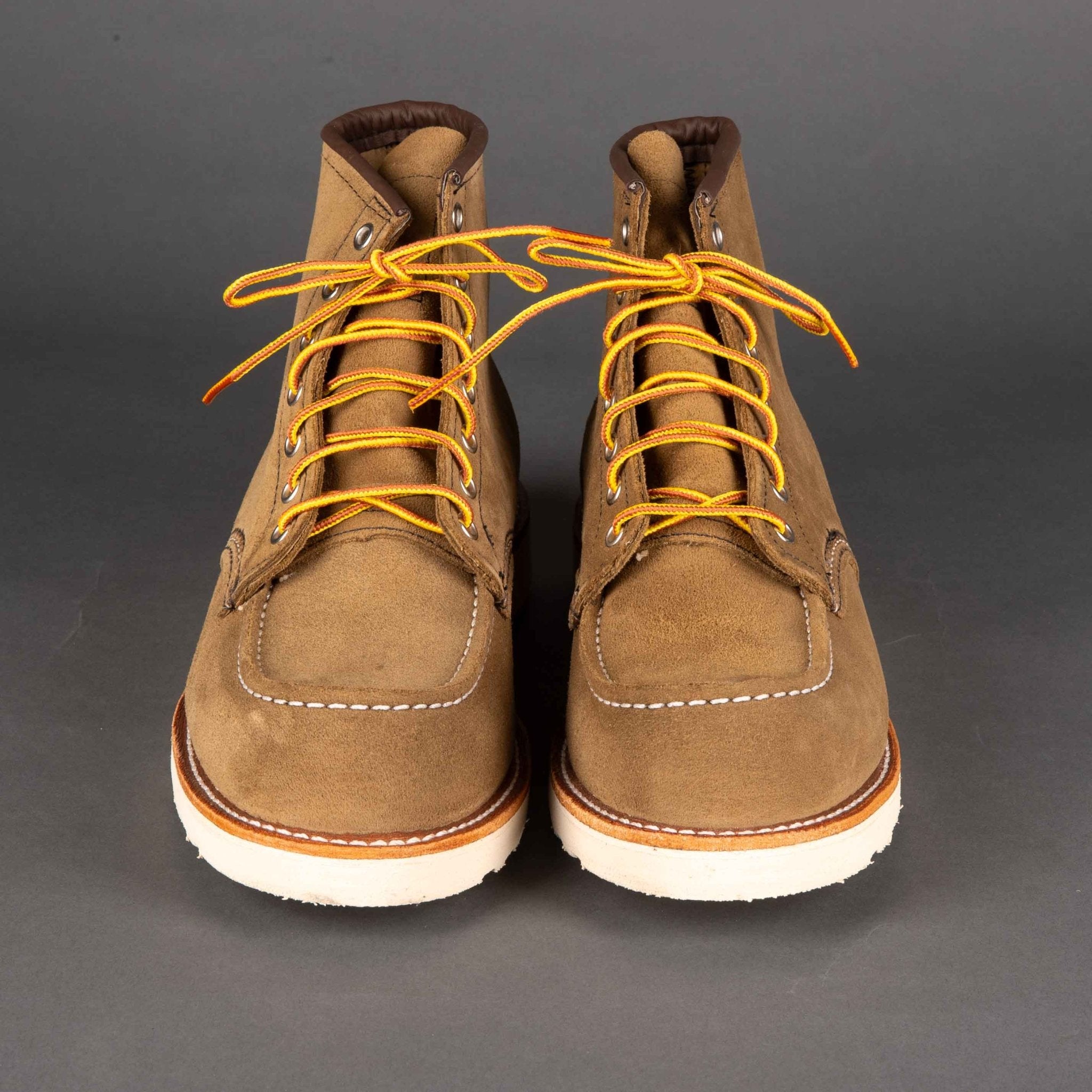 Chaussures Hommes Red Wing ShoesMoc Toe 8881 Olive Mohave LeatherChaussuresBritish Parts Luzern