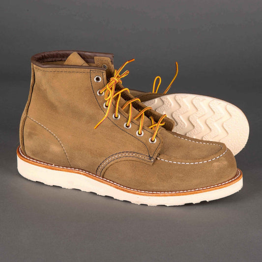Chaussures Hommes Red Wing ShoesMoc Toe 8881 Olive Mohave LeatherChaussuresBritish Parts Luzern