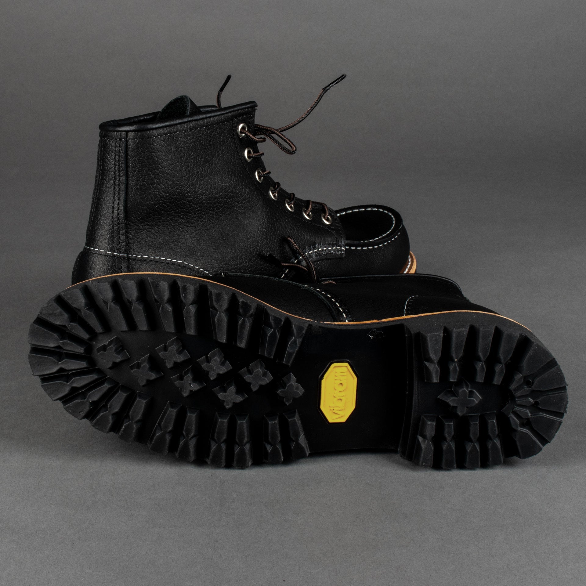 Red Wing ShoesRoughneck 2949 Black Oil Slick Leather Chaussures pour hommesChaussuresBritish Parts Luzern