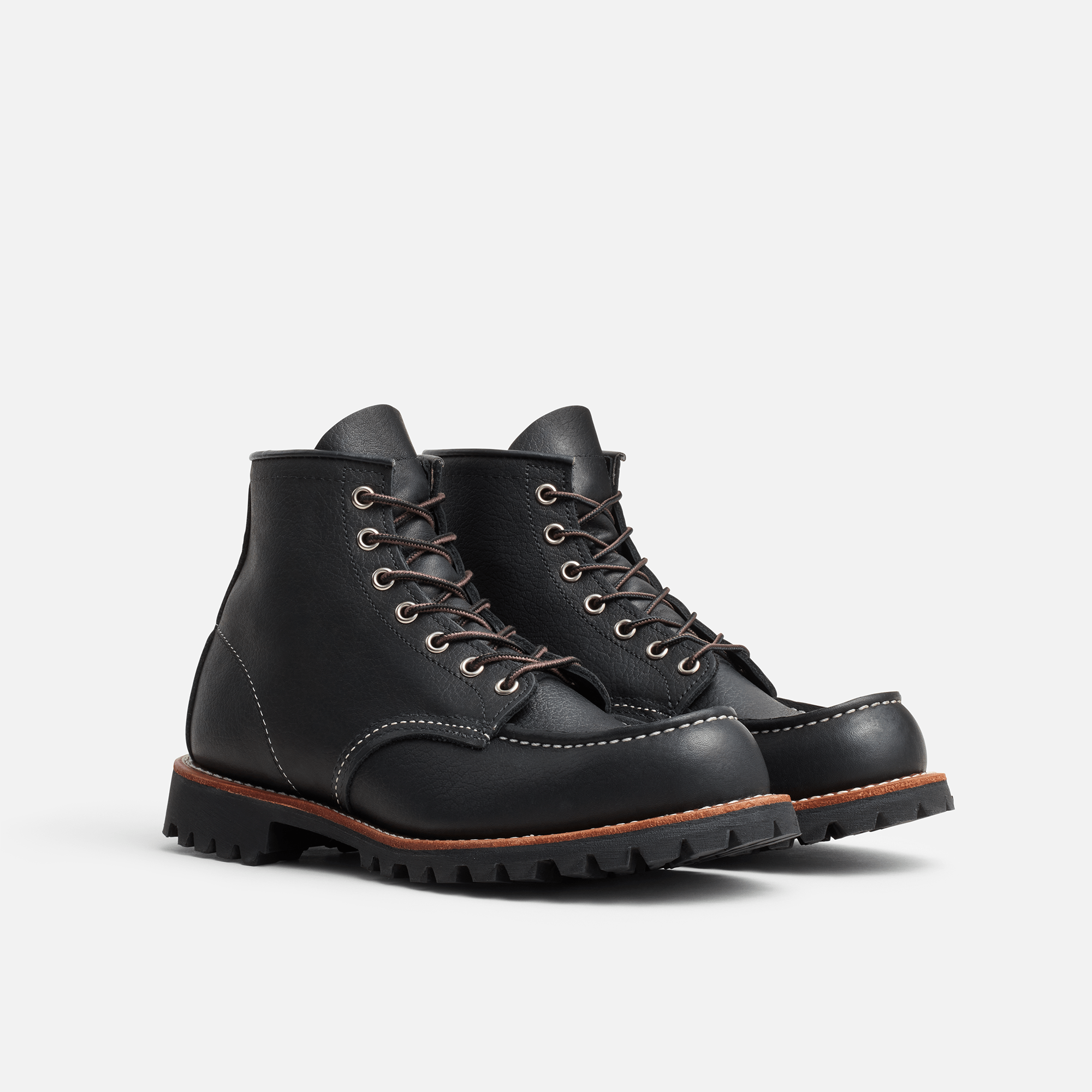 Red Wing ShoesRoughneck 2949 Black Oil Slick Leather Chaussures pour hommesChaussuresBritish Parts Luzern