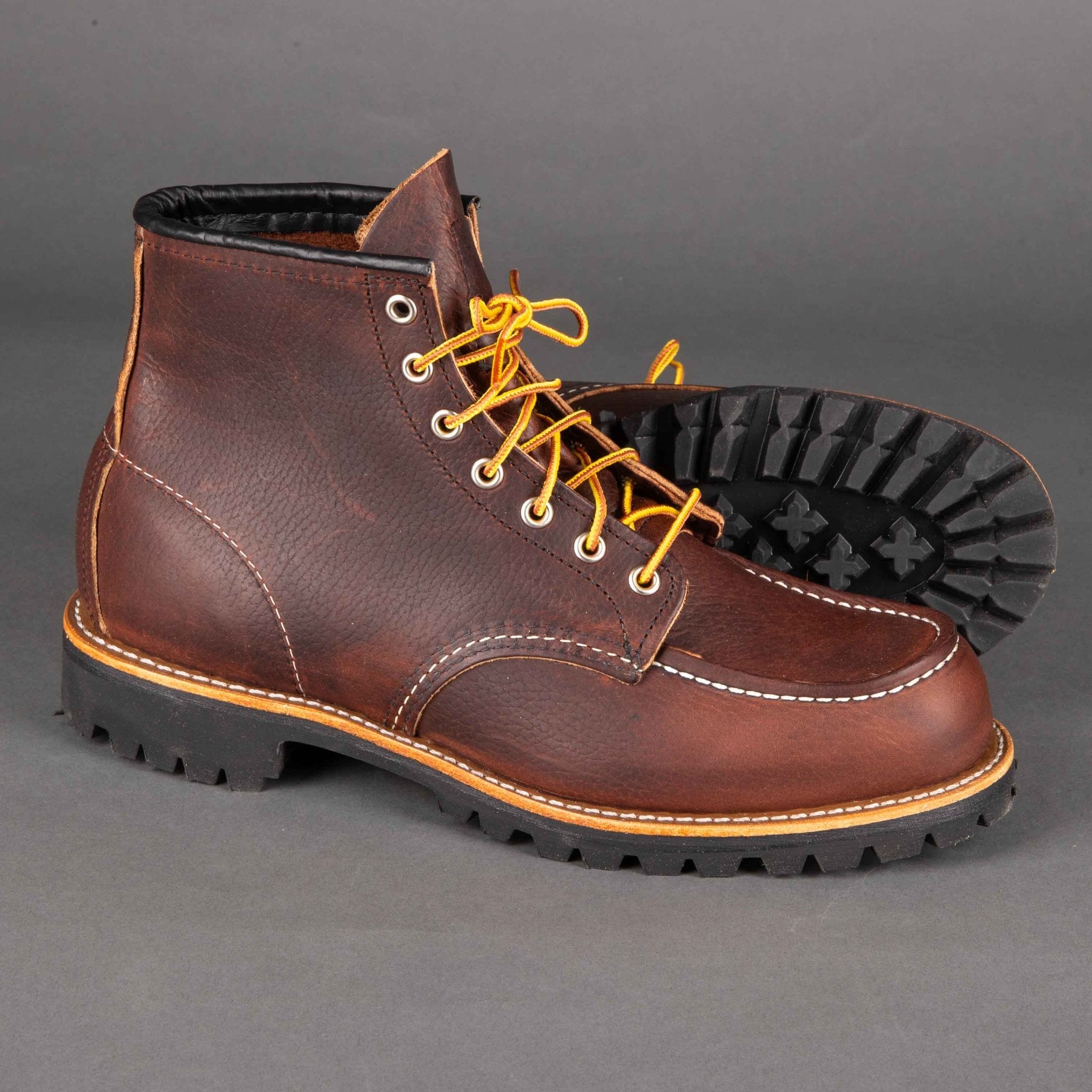Chaussures Red Wing Roughneck 8146 Briar Oil Slick Leather pour homme, British Parts Luzern