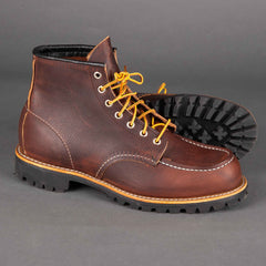 Chaussures Red Wing Roughneck 8146 Briar Oil Slick Leather pour homme, British Parts Luzern