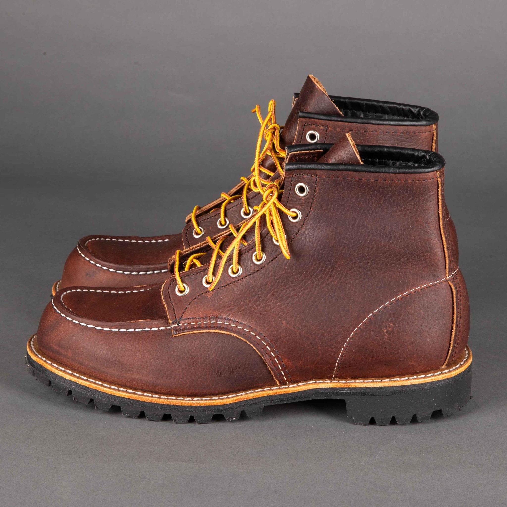 Chaussures Red Wing Roughneck 8146 Briar Oil Slick Leather pour homme, British Parts Luzern