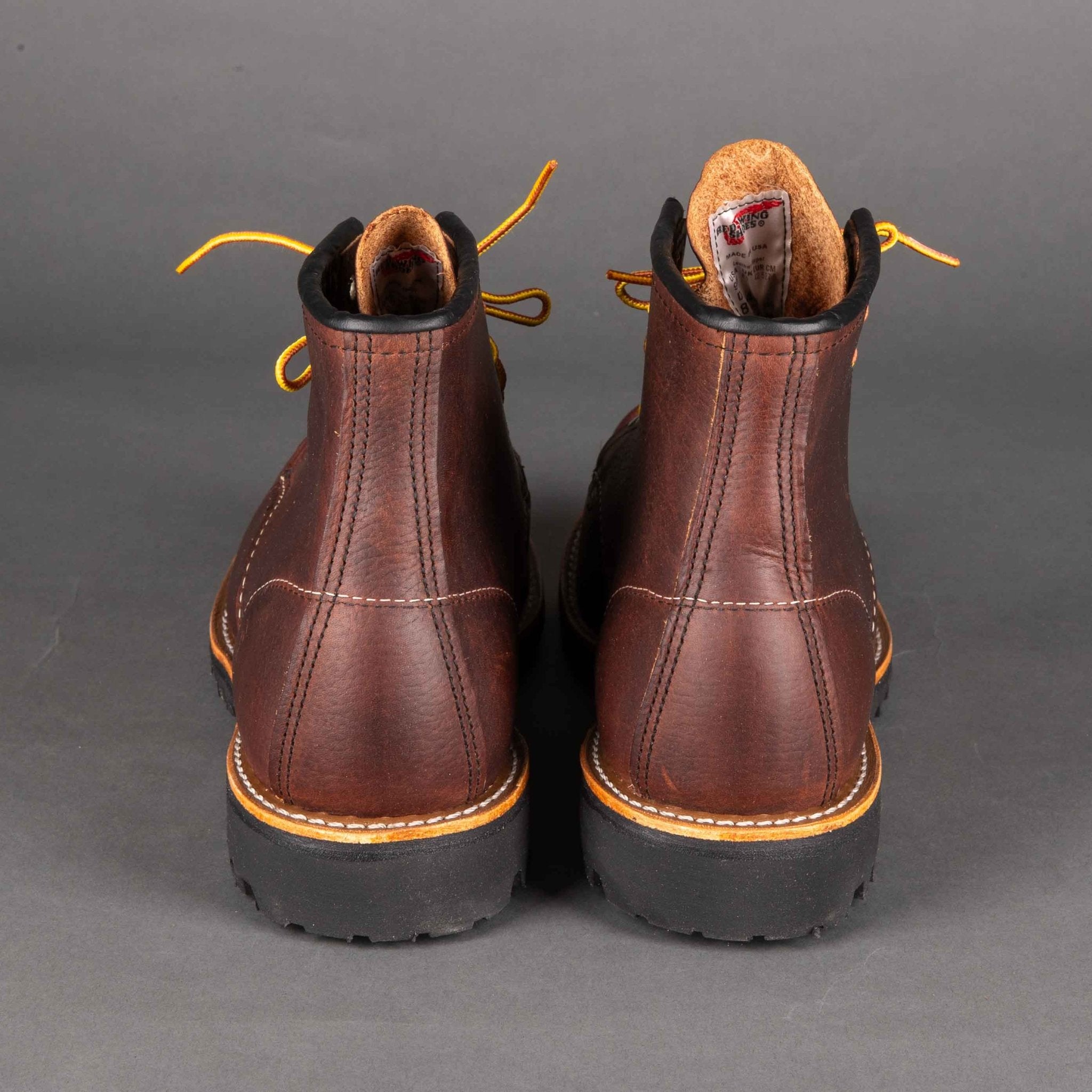 Chaussures Red Wing Roughneck 8146 Briar Oil Slick Leather pour homme, British Parts Luzern