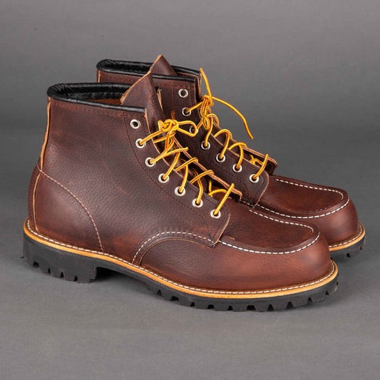 Chaussures Red Wing Roughneck 8146 Briar Oil Slick Leather pour homme, British Parts Luzern