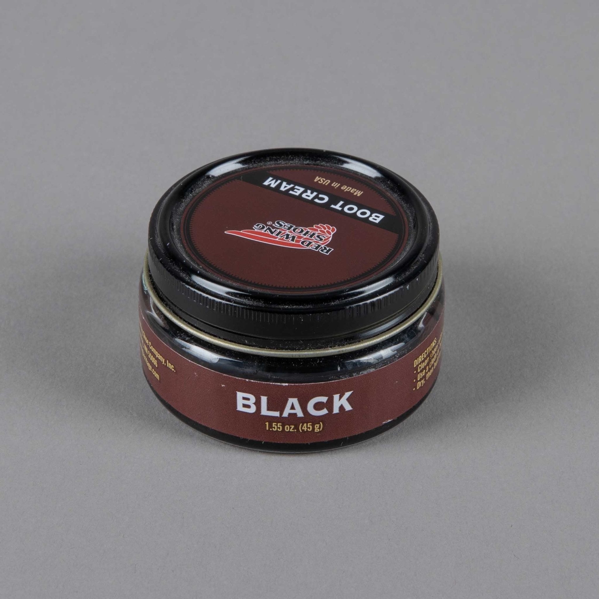 Red Wing ShoesChaussure Crème noireEntretien des chaussuresBritish Parts Luzern