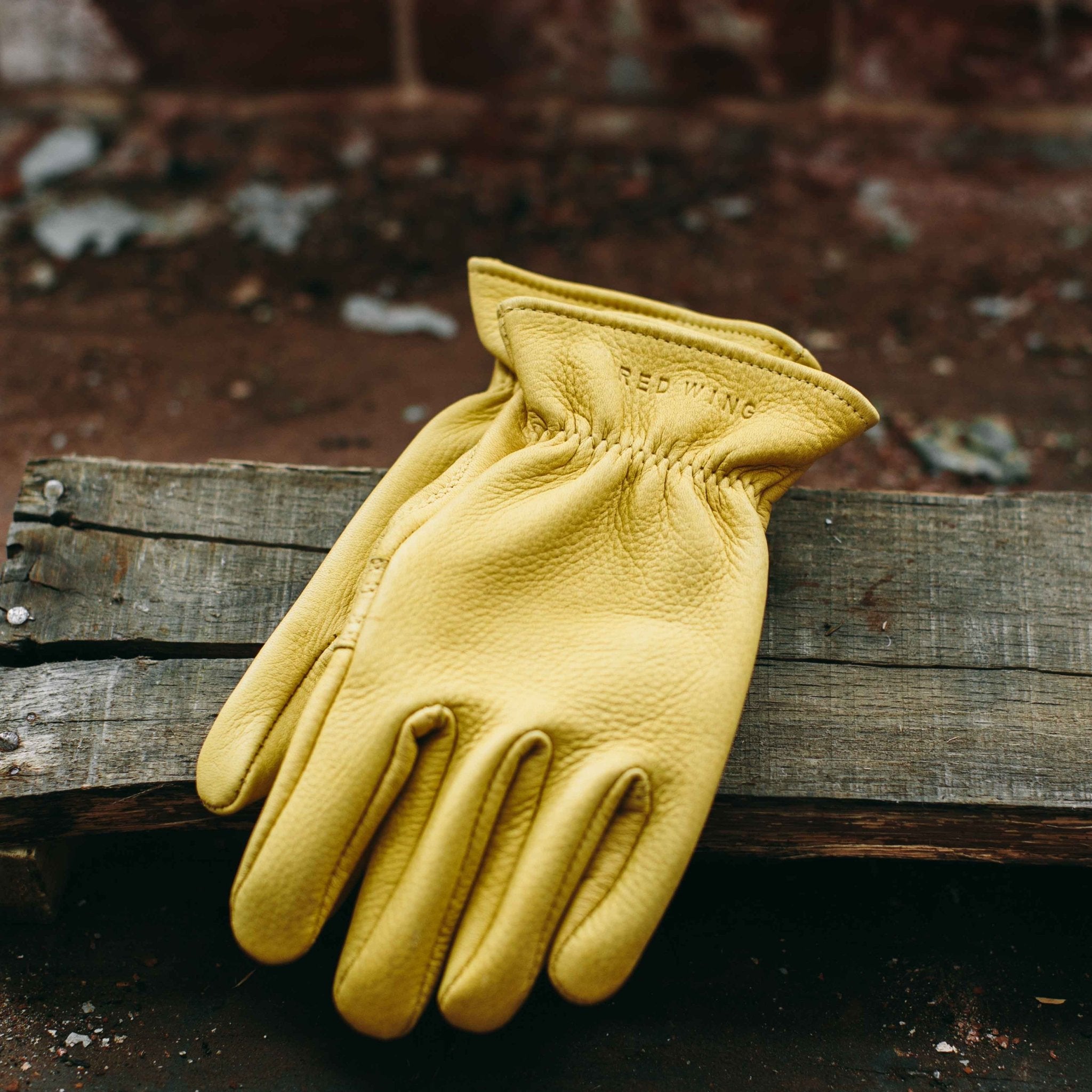 Red Wing ShoesGants en cuir doublés jauneGantsBritish Parts Luzern