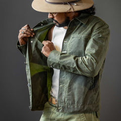 Rogue TerritorySupply Jacket Olive WaxedVestesBritish Parts Lucerne