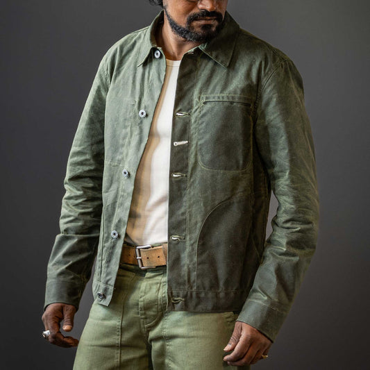 Rogue TerritorySupply Jacket Olive WaxedVestesBritish Parts Lucerne