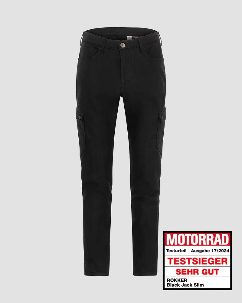 RokkerBlack Jack Slim Pantalon de motoPantalons de motoBritish Parts Luzern