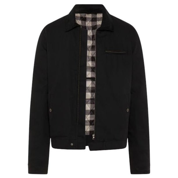 RokkerCanvas Jacket BlackVeste de motoBritish Parts Luzern