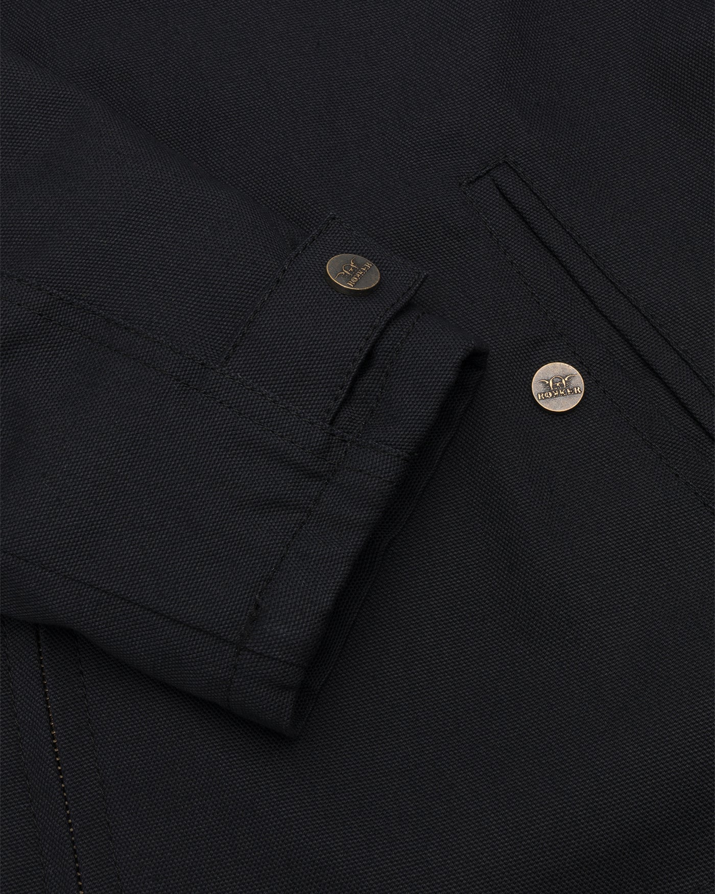 Veste de moto RokkerCanvas BlackVeste de motoBritish Parts Luzern