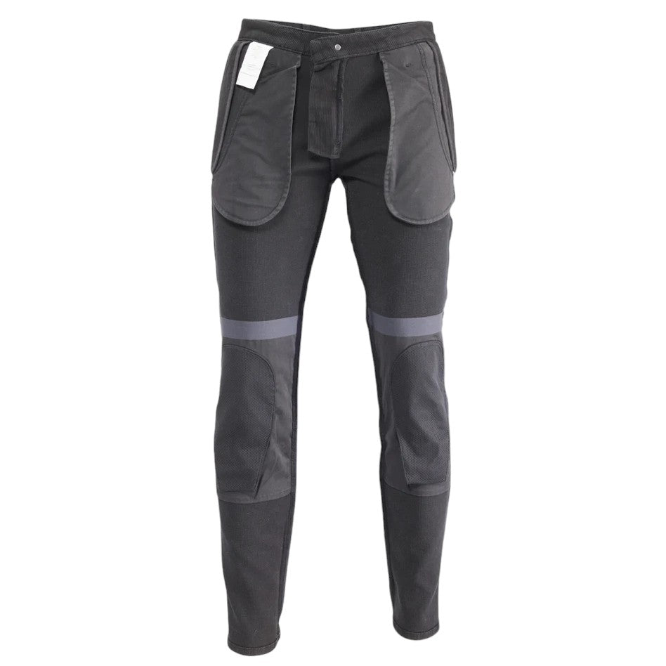 RokkerCord Chino Motorradhose BlackPantalons de motoBritish Parts Luzern