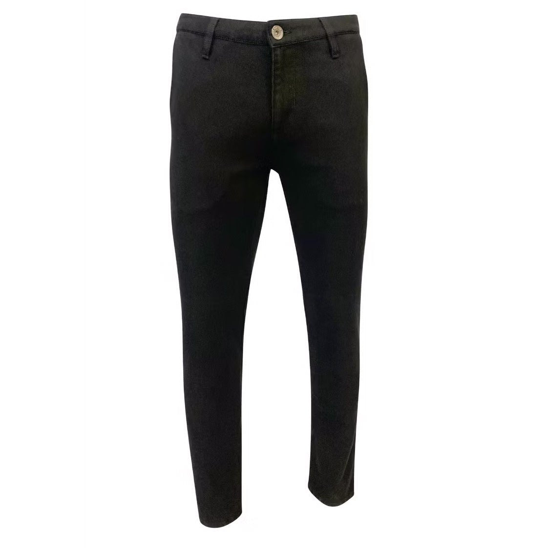 RokkerCord Chino Motorradhose BlackPantalons de motoBritish Parts Luzern