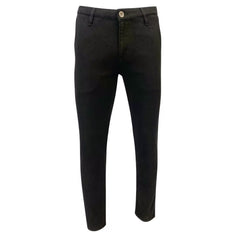 RokkerCord Chino Motorradhose BlackPantalons de motoBritish Parts Luzern