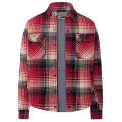 Rokker Houston Rider Shirt Veste de moto rouge British Parts Luzern