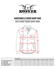 Rokker Houston Rider Shirt Veste de moto rouge British Parts Luzern