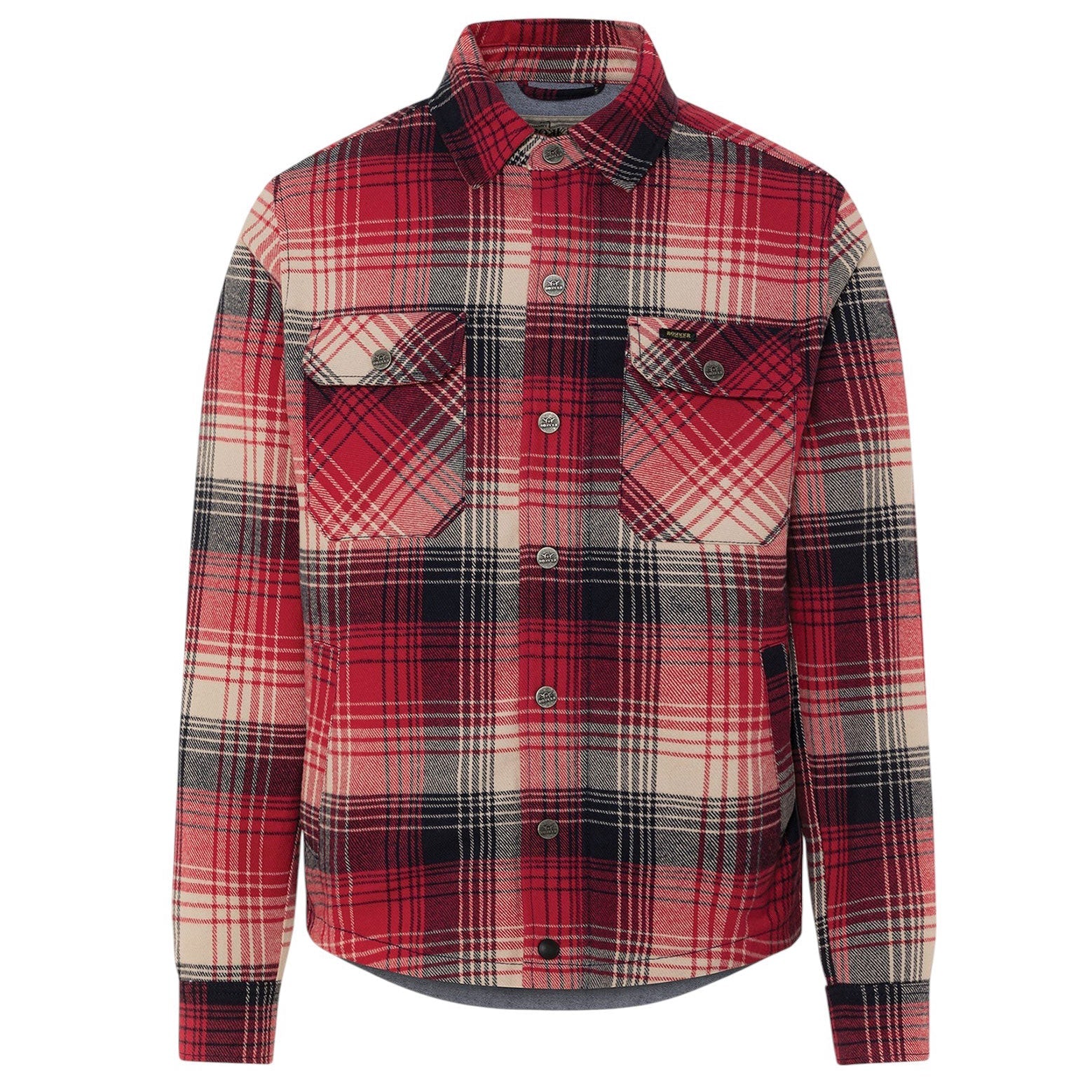 Rokker Houston Rider Shirt Veste de moto rouge British Parts Luzern