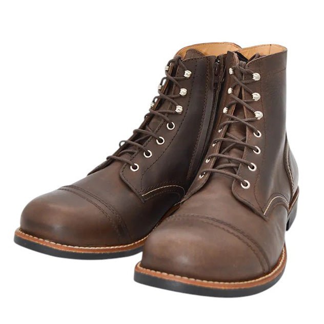 RokkerMoto Ranger Bottes de moto marronBottes de motoBritish Parts Luzern