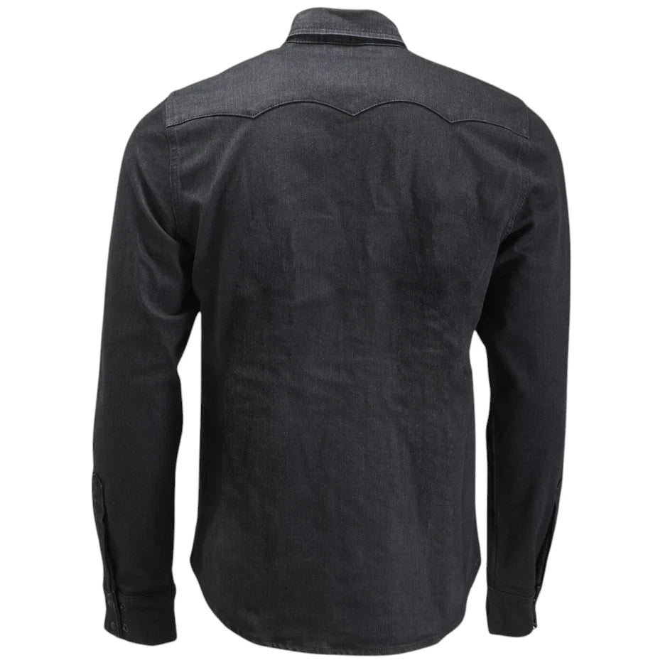 Rokker Rider Shirt Veste de moto noire super légère British Parts Luzern