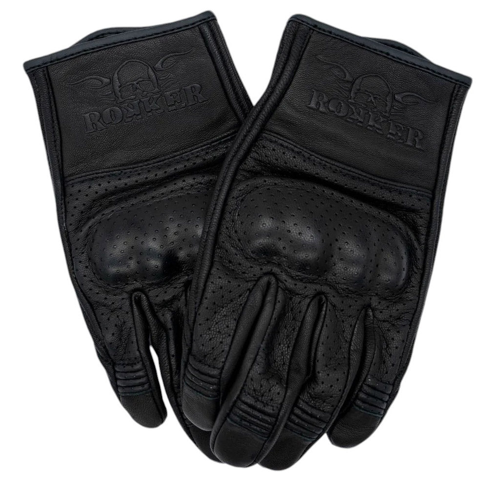 Gants de moto RokkerTucson perforés noirGantsBritish Parts Luzern