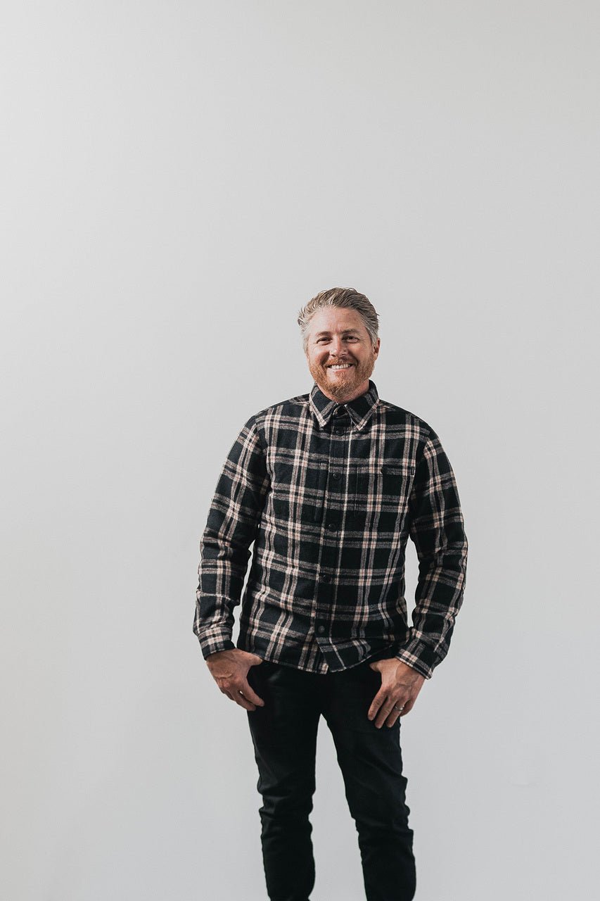 Roland Sands DesignBuellton Riding Shirt (veste de moto) en noir / blanc / rougeVeste de motoBritish Parts Luzern