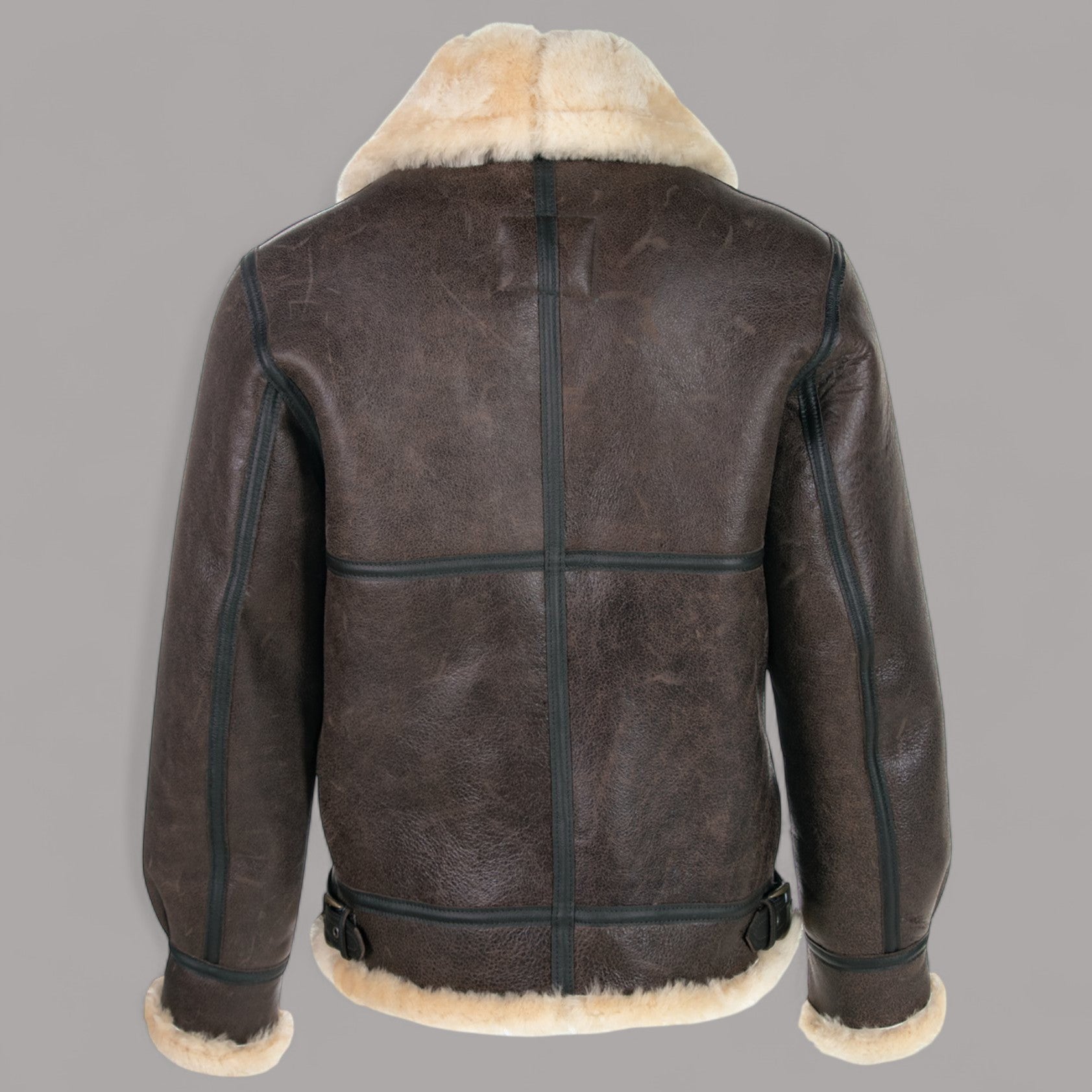 Schott NYCB - 3 Bomber blouson en cuir marronBlouson en cuirBritish Parts Luzern