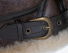 Schott NYCB - 3 Bomber blouson en cuir marronBlouson en cuirBritish Parts Luzern