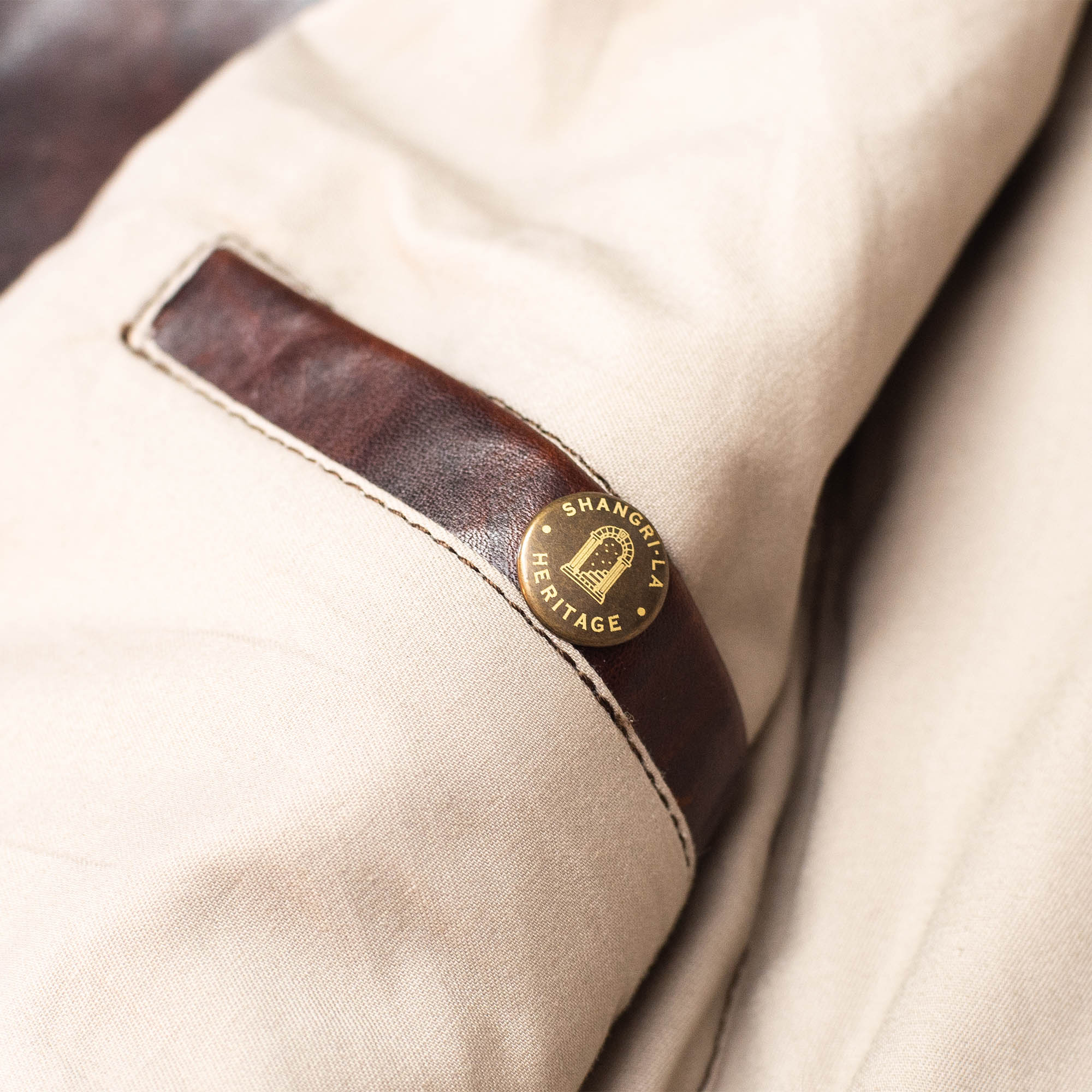 Shangri - La HeritageVarenne Horse Hide Veste en cuir WhiskeyJackenBritish Parts Luzern