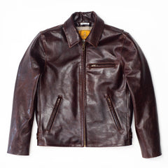 Shangri - La HeritageVarenne Horse Hide Veste en cuir WhiskeyJackenBritish Parts Luzern